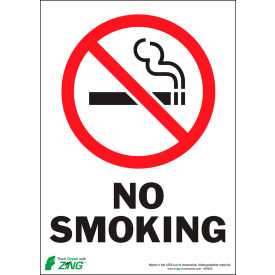 Zing Eco Safety Sign No Smoking 10