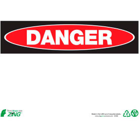 Zing Eco Safety Sign Danger Blank 14