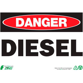 Zing Eco Safety Sign Danger Diesel 14
