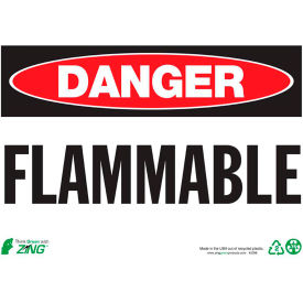 Zing Eco Safety Sign Danger Flammable 14