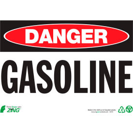 Zing Eco Safety Sign Danger Gasoline 14