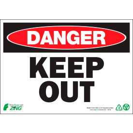Zing Eco Safety Sign Danger Keep Out 14