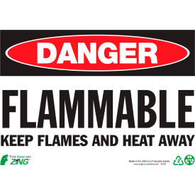 Zing Eco Safety Sign Danger Flammable Keep... 14