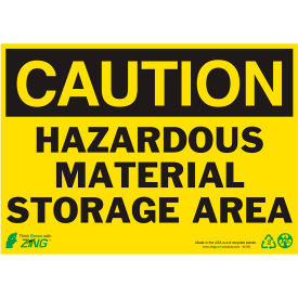 Zing Eco Safety Sign Caution Hazardous Material... 14