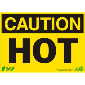 Zing Eco Safety Sign Caution Hot 14