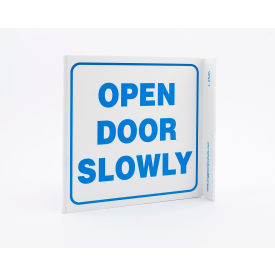Zing Eco Safety L Sign Open Door Slowly 7