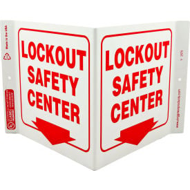 Zing Eco Safety V Sign Lockout Safety Center 12