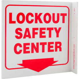 Zing Eco Safety L Sign Lockout Safety Center 7