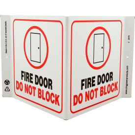 Zing Eco Safety V Sign Fire Door Do Not Block 12