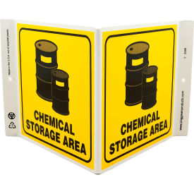 Zing Eco Safety V Sign Chemical Storage Area 12