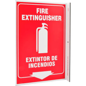 Zing Eco Safety L Sign Fire Extinguisher Bilingual 8