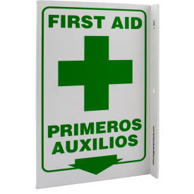 Zing Eco Safety L Sign First Aid Bilingual 8