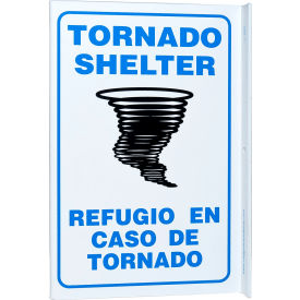Zing Eco Safety L Sign Tornado Shelter Bilingual 8