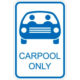 Zing Eco Parking Sign Car Pool Parking 12