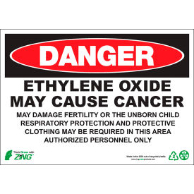 Zing Eco GHS Sign Danger Ethylene Oxide 14