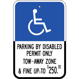 Zing Eco Parking Sign Handicapped Parking Disabled... S. Florida 12