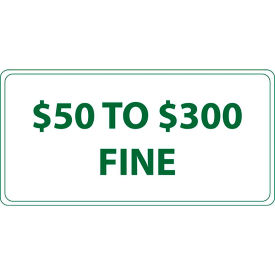 Zing Eco Parking Sign Handicapped Parking Fine Missouri 12