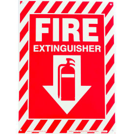 Zing Eco Safety Sign Fire Extinguisher with Down Arrow and Pictogram 10