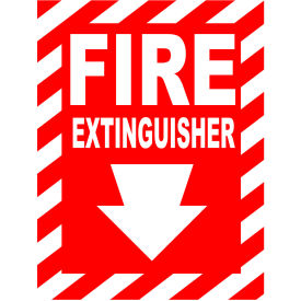 Zing Eco Safety Sign Fire Extinguisher with Arrow 10