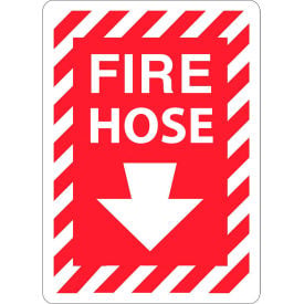 Zing Eco Safety Sign Fire Hose with Arrow 10