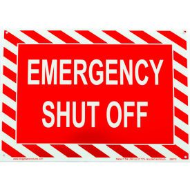 Zing Eco Safety Sign Emergency Shut Off 14