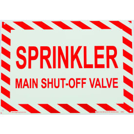 Zing Eco Safety Sign Sprinkler Shut Off 14