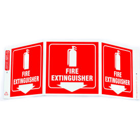 Zing Eco Safety Tri View Sign Fire Extinguisher 20