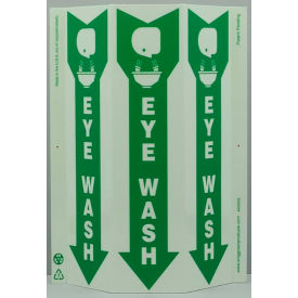 Zing Eco Safety Tri View Sign Eye Wash 9