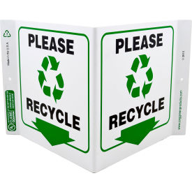 Zing Eco Recycle V Sign Please Recycle 12