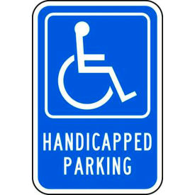 Zing® Eco Parking Sign Handicapped Parking 18