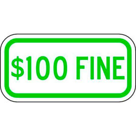 Zing® Eco Parking Sign 100 Fine 6