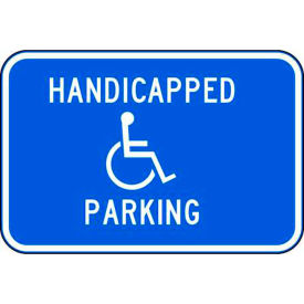 Zing® Eco Parking Sign Handicapped Parking 12
