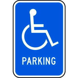 Zing® Eco Parking Sign Handicapped Symbol Parking 18