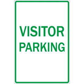 Zing® Eco Parking Sign Visitor Parking 18