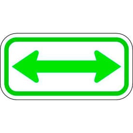 Zing® Eco Parking Sign Left and Right Arrow 6