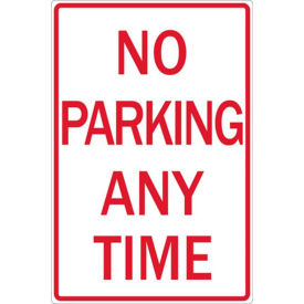 Zing® 2339 Eco Parking Sign No Parking Any Time 18