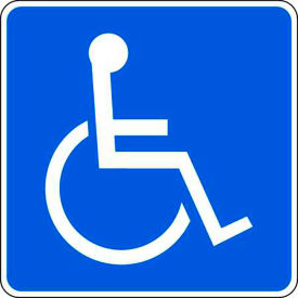 Zing® Eco Parking Sign Handicapped Symbol 12