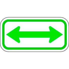 Zing® Eco Parking Sign Left and Right Arrow 6