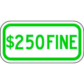 Zing® Eco Parking Sign 250 Fine 6
