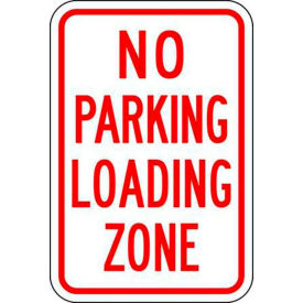 Zing® Eco Parking Sign No Parking Loading Zone 18