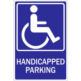 Zing® Eco Parking Sign Handicapped Parking Pictogram 18