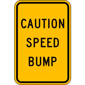 Zing® Eco Traffic Sign Traffic Caution Speed Bump 18