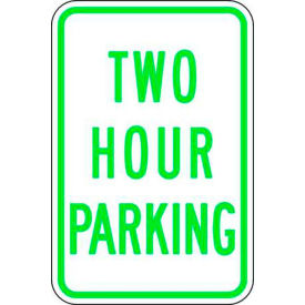 Zing® Eco Parking Sign Two Hour Parking 18