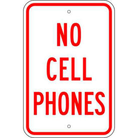 Zing® Eco Parking Sign No Cell Phones 12