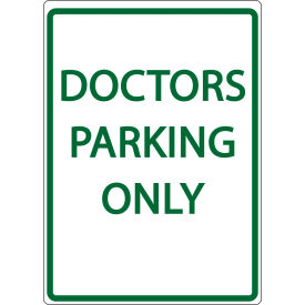 Zing® Eco Parking Sign Doctors Parking Only 18