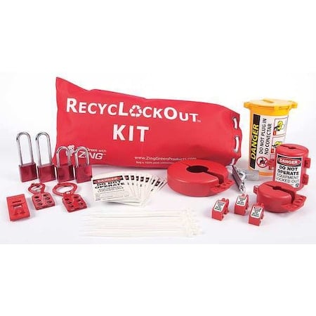 Lockout/Tagout Kit, Filled, Electrical MPN:2724