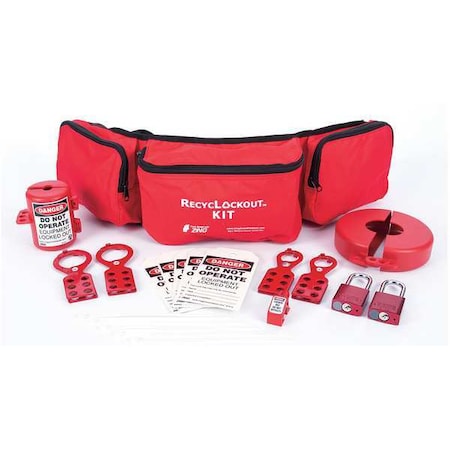 Lockout/Tagout Kit, Filled, Electrical MPN:2725