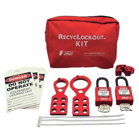 Portable LockoutKit, Filled, Electrical, 11 MPN:7119