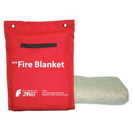 Fire Blanket and Tote, Synthetic Fiber MPN:7230