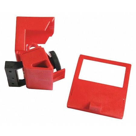 Circuit Breaker Lockout, Red, 2-3/4 in. L MPN:7257